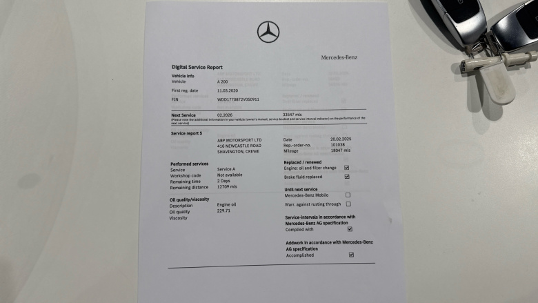 Mercedes-Benz A-Class A200 AMG Line Premium 5dr Auto Petrol Hatchback